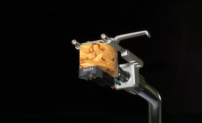 Custom-Made Karelian Birch Wood Body for SHURE M44 / M55 Cartridge Series