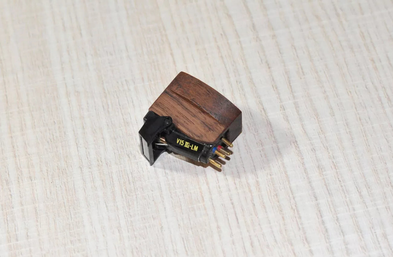 Custom-Made Walnut Wood Body for SHURE V15 Type III Cartridge