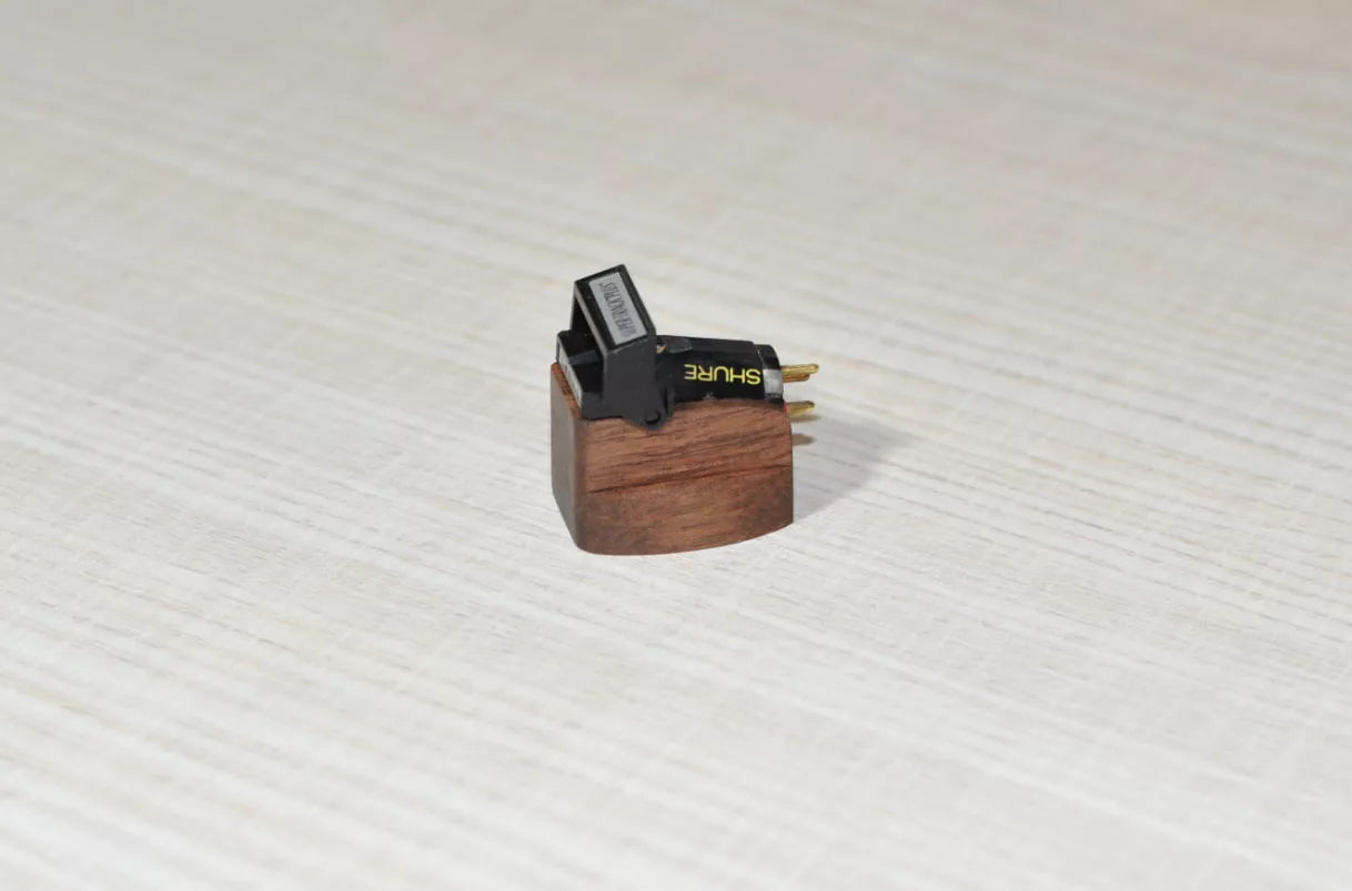 Custom-Made Walnut Wood Body for SHURE V15 Type III Cartridge