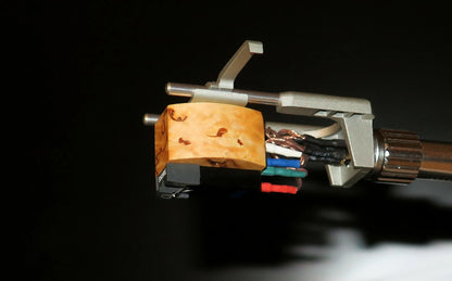 Custom-Made Karelian Birch Wood Body for SHURE M44 / M55 Cartridge Series