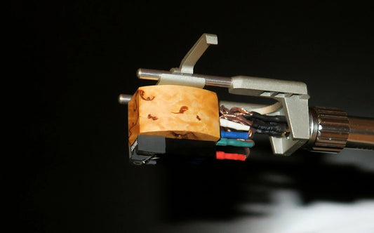 Custom-Made Karelian Birch Wood Body for SHURE M44 / M55 Cartridge Series