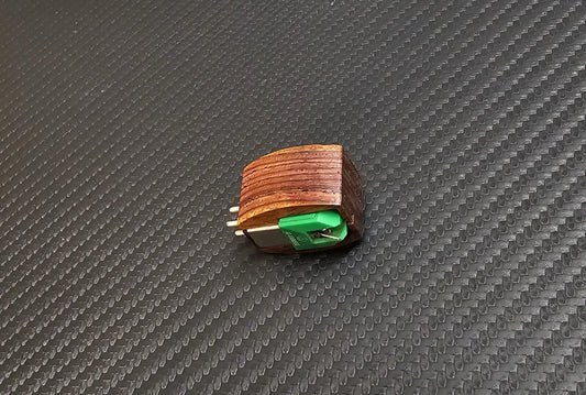 Custom-Made Cocobolo Wood Body for Audio-Technica AT-VM95 Cartridge
