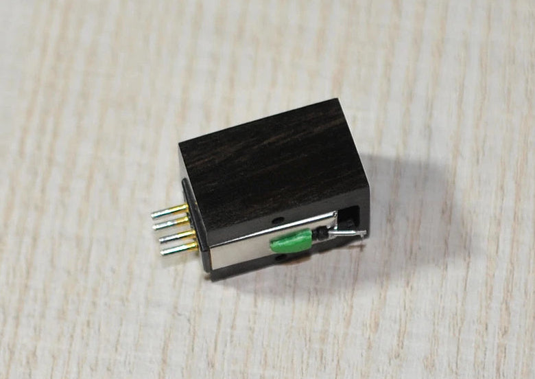 Custom-Made Ebony Wood Body for Audio-Technica AT95 & AT-VM95 Series Cartridge (MC Design)
