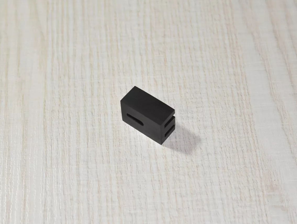 Custom-Made Ebony Wood Body for DENON DL 103 Series Cartridge (Top fixing, no adhesive)