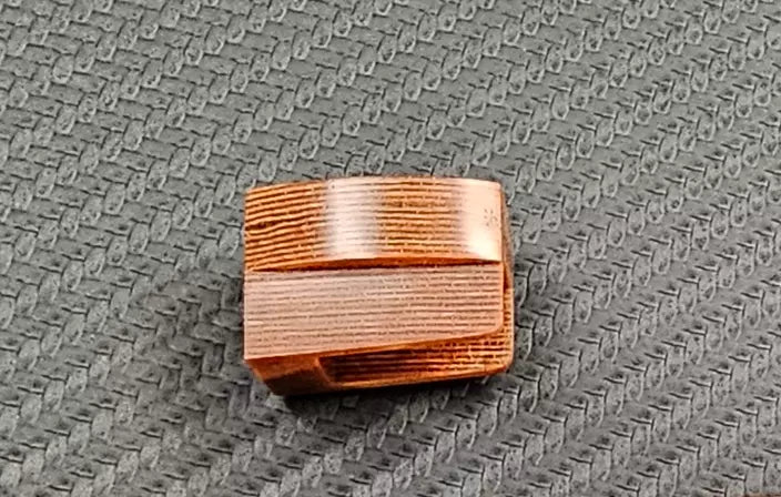 Custom-Made Improved Panzerholz Wood Body for SHURE V15 Type III Cartridge