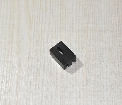 Custom-Made Ebony Wood Body for DENON DL 103 Series Cartridge (Top fixing, no adhesive)