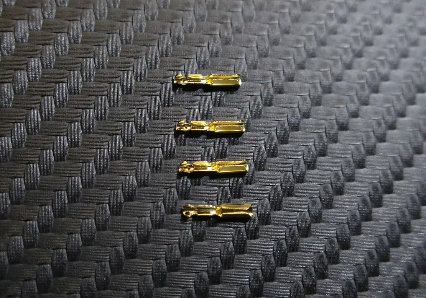 4pcs High Quality 24K Gold Plated Connector Clips for Phono Cartridge