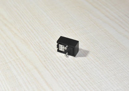 Custom-Made Ebony Wood Body for DENON DL 103 Series Cartridge (Top fixing, no adhesive)