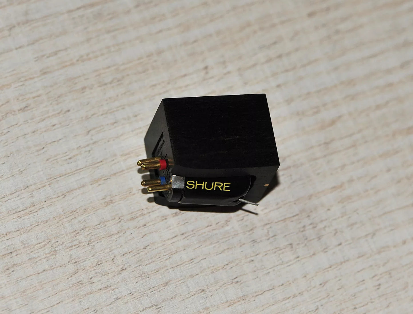 Custom-Made Ebony Wood Body for SHURE V15 Type III Cartridge (MC Design)