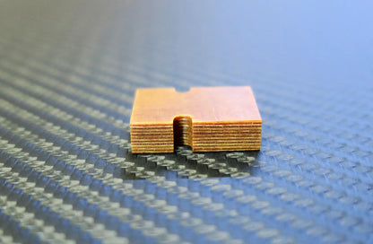5.4mm Spacer / Shock Absorber / Weight  for DENON DL 103 Series Cartridge made of Panzer Wood