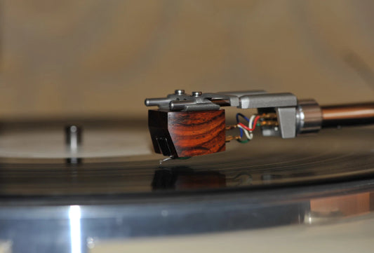 Custom-Made Cocobolo Wood Body for Audio-Technica AT-VM95 Cartridge (MC Design)
