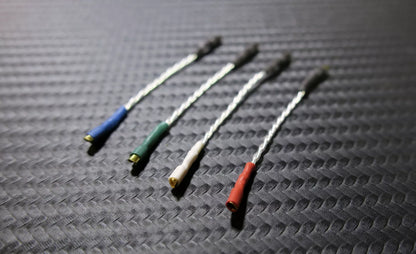 Furukawa High Quality 5N Pure Silver Lead Wires with 24K Gold plated Pins for Phono Cartridge / Headshell
