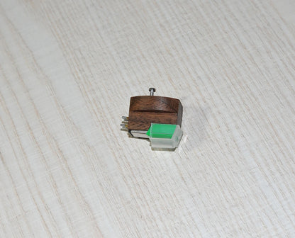 Custom-Made Walnut Wood Body for Audio-Technica AT95 Cartridge