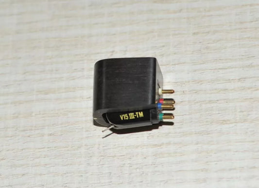 Custom-Made Ebony Wood Body for SHURE V15 Type III Cartridge (MC Design)