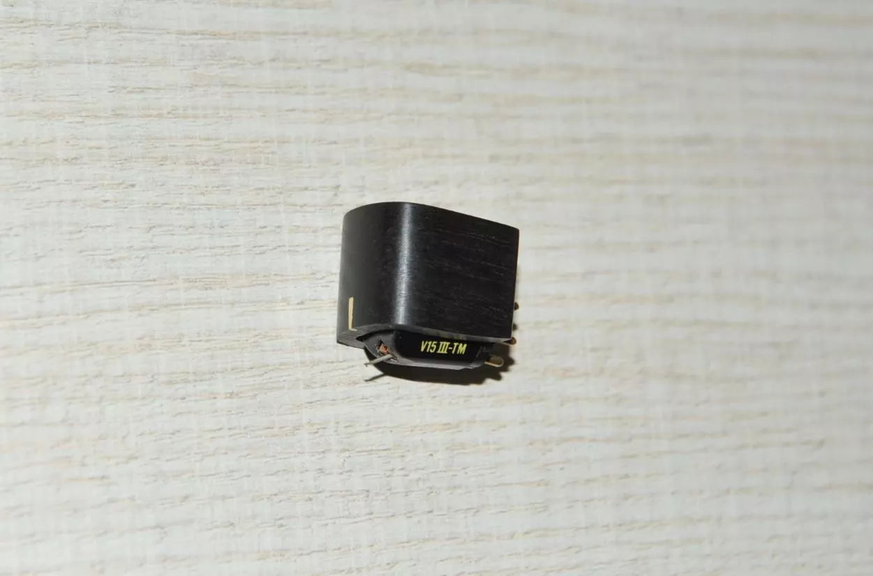 Custom-Made Ebony Wood Body for SHURE V15 Type III Cartridge (MC Design)