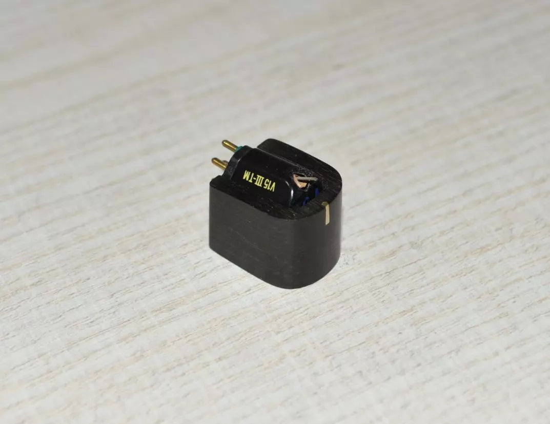 Custom-Made Ebony Wood Body for SHURE V15 Type III Cartridge (MC Design)