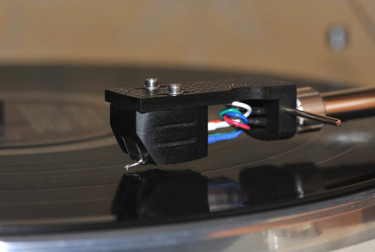 Custom-Made Ebony Wood Body for Audio-Technica AT95 & AT-VM95 Series Cartridge (MC Look)