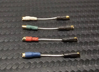 Very short 25mm Wires Set FURUKAWA High quality 99.99% Pure Silber for cartridge