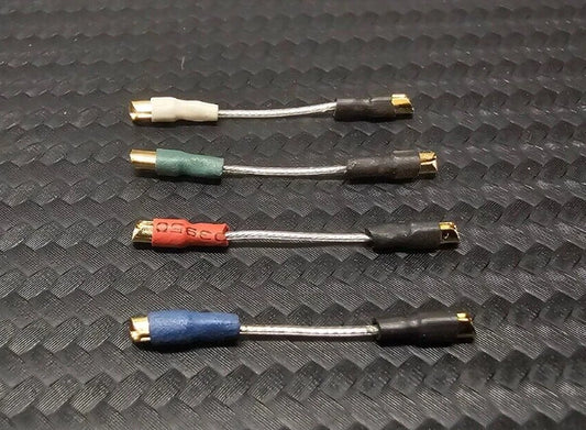 Very short 25mm Wires Set FURUKAWA High quality 99.99% Pure Silber for cartridge