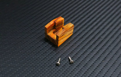 Custom-Made Cocobolo Wood Body for Nagaoka MP Series Cartridge