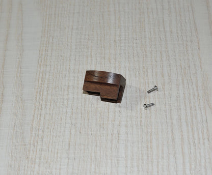 Custom-Made Walnut Wood Body for Audio-Technica AT95 Cartridge