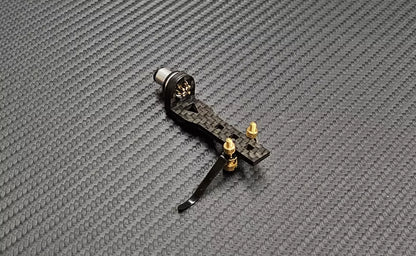 ULTRA LIGHT (5gr) Carbon Headshell for light-weight Tonearms made of Real Racing Carbon