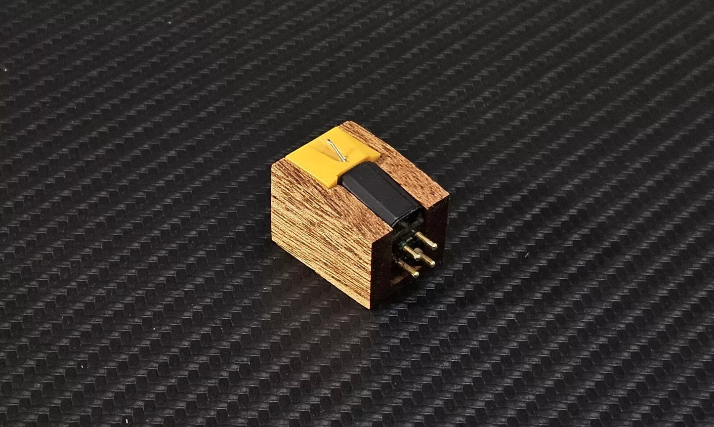 Custom-Made Mahogani Wood Body for Nagaoka MP Series Cartridge