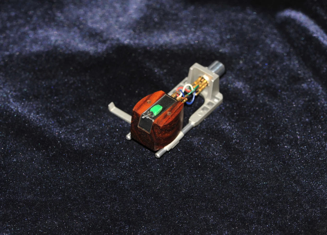 Custom-Made Cocobolo Wood Body for Audio-Technica AT-VM95 Cartridge (MC Design)