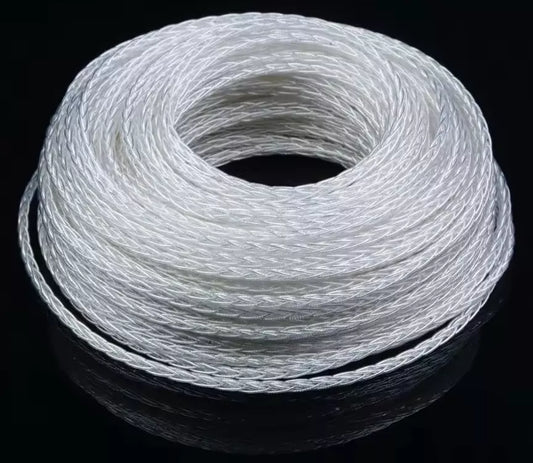 100cm Hi-End Headshell Cable PTFE OCC 6N Silver Plated Wires