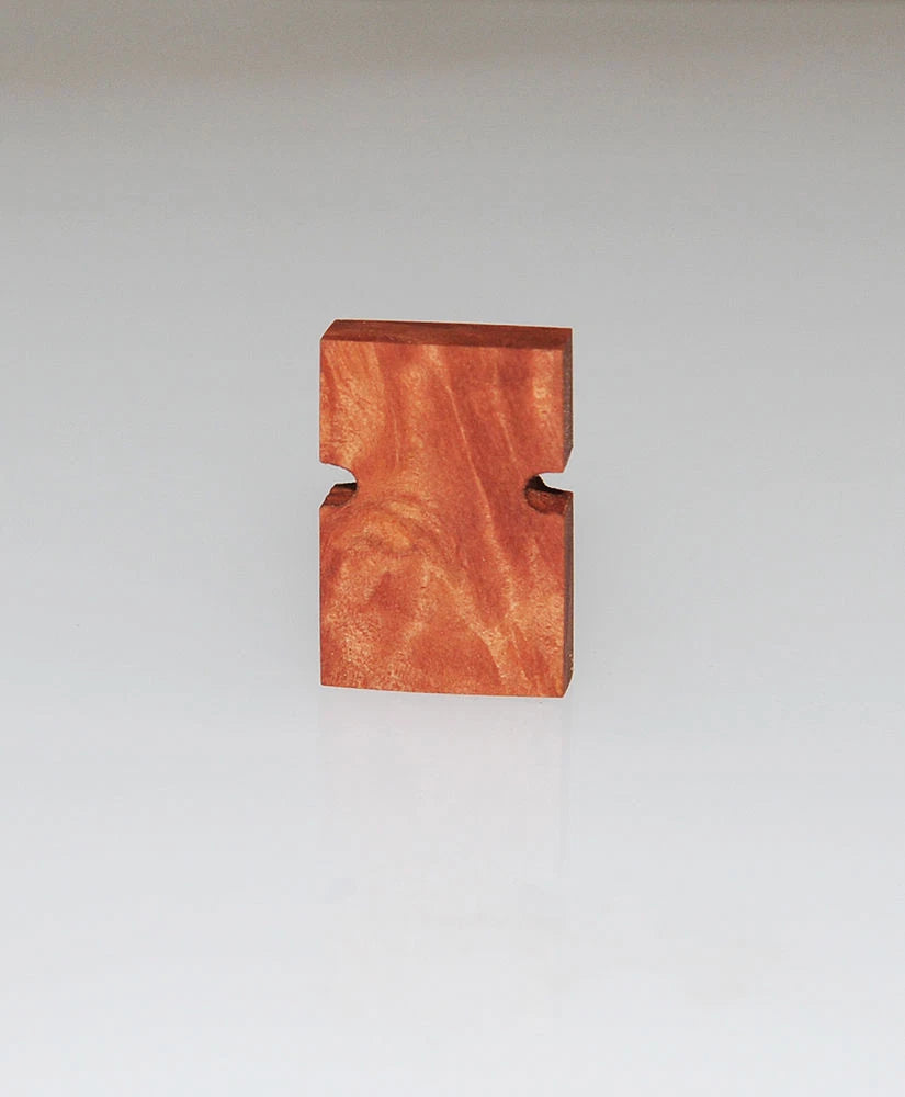 4mm Spacer / Shock Absorber / Weight  for DENON DL 103 Series Cartridge made of Red Mallee Wood