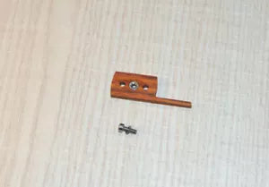 Custom-Made Cocobolo Wood Headshell for Acoustic Signature Turntables / Tonearms